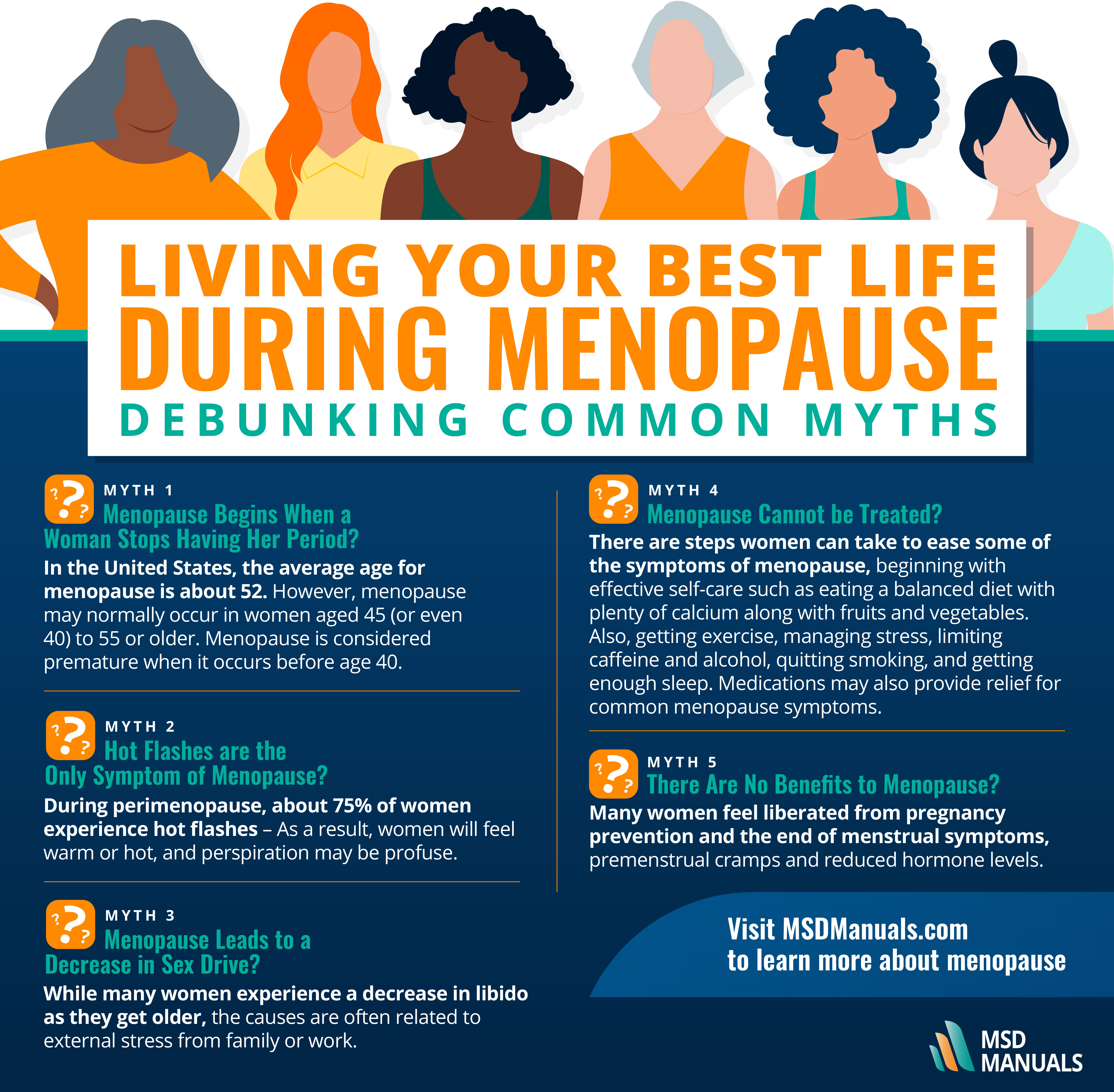 Debunking The Most Common Menopause Myths - MSD Manual Consumer