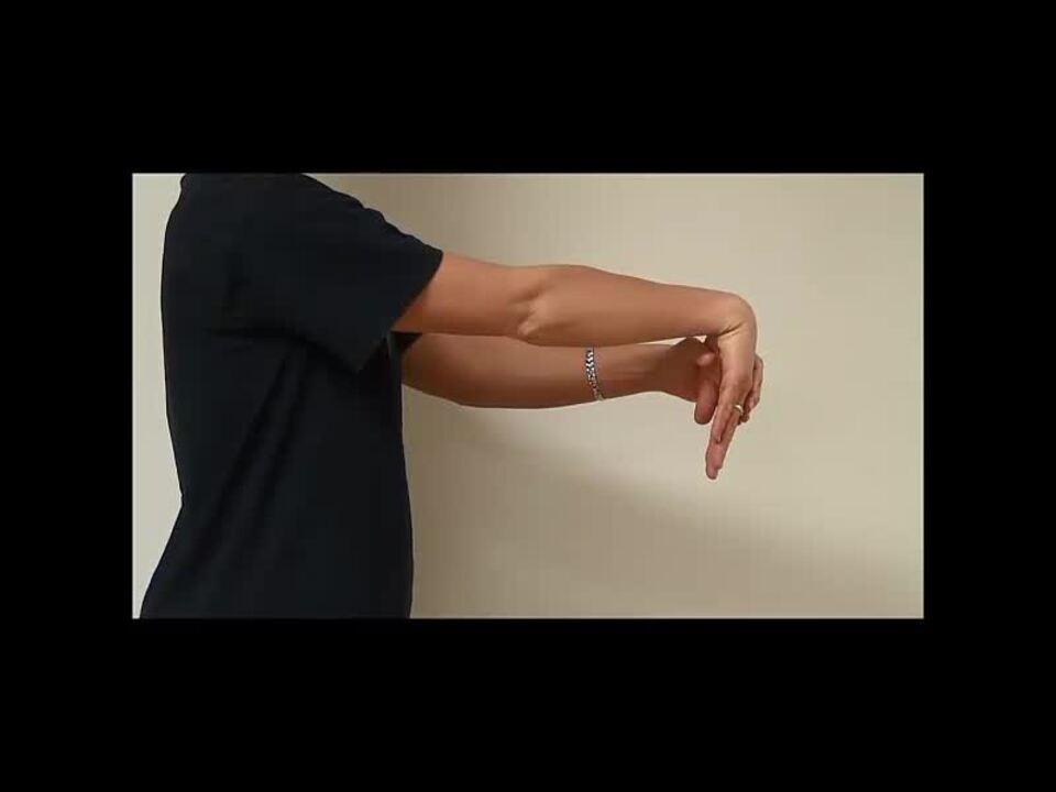 手関節伸筋のストレッチ